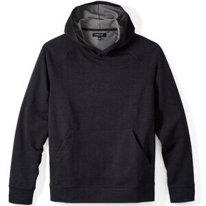 Huckberry Proof Core Pullover Hoodie in Marled Charcoal, Mens, Medium